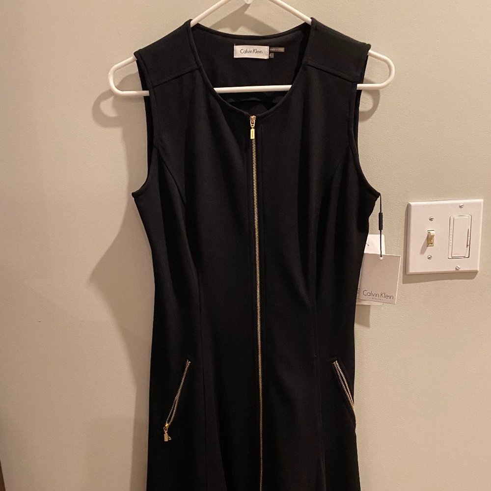Calvin Klein Black Dress- size 4